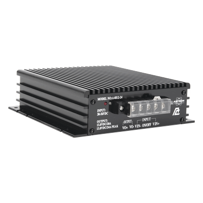 Convertidor de CD-CD Ent: 30-56 Vcc, Sal: 13.8 Vcc 24 Amp