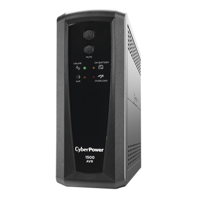 UPS de 1500 VA/900 W, Topología Línea Interactiva, Entrada 120 Vca NEMA 5-15P, Tipo Torre, Con 8 Tomas NEMA 5-15R