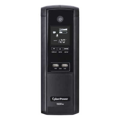 UPS de 1500 VA/900 W, Topología Línea Interactiva, Entrada 120 Vca NEMA 5-15P, Tipo Torre, Con 12 Tomas NEMA 5-15R, 5 años de garantía 