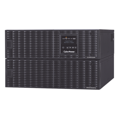 UPS de 10000 VA/9000 W, Online Doble Conversión, 200 - 240 Vac de Entrada, 200 - 240 Vac de Salida, Terminal Hardwired, Onda Senoidal Pura, Torre o Rack de 6 UR, Con 3 Tomas NEMA L6-30R