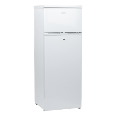Refrigerador Combinado Solar de 220L (7.7 ft3) - 12/24V, Alta Capacidad, Optimo Para Operación Sin Red Eléctrica, Rendimiento Superior. 