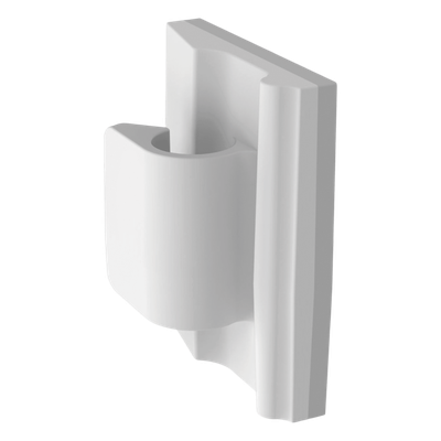 Clip de Nylon 6.6 con Adhesivo, Para Cables de Hasta 15.8 mm de Diámetro, Uso Interior, Color Natural, Paquete de 100pz