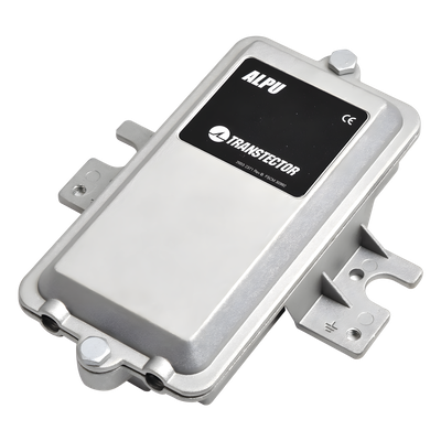 Protector PoE Metalico Contra Descargas Atmosfericas Individual De 10/100 Mbps