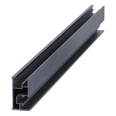 Riel 7 2100 mm aluminio anodizado