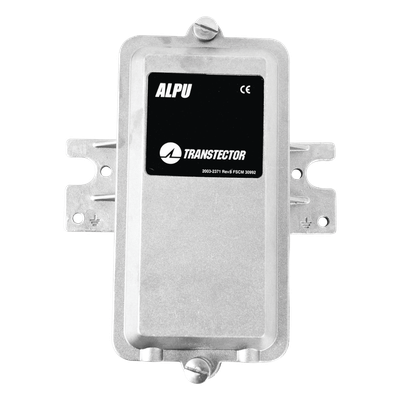 Protector Metalico Contra descargas Atmosfericas PoE Individual De 10/100 Mbps