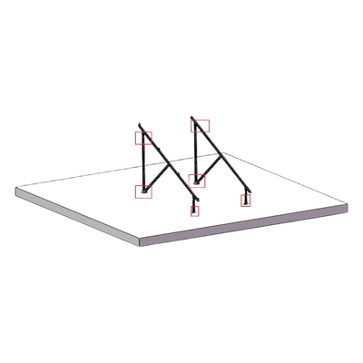 Caja de accesorios p/Kit EPL-GM01-2X2V2