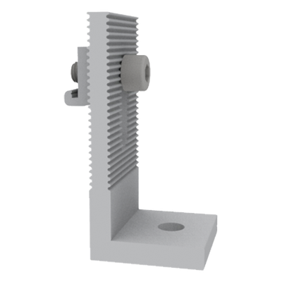 Soporte L para riel 7 