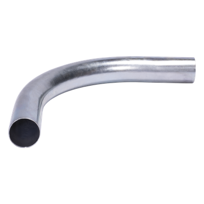 Curva/Codo de 90° 3/4" (19mm) pared delgada galvanizado etiqueta verde