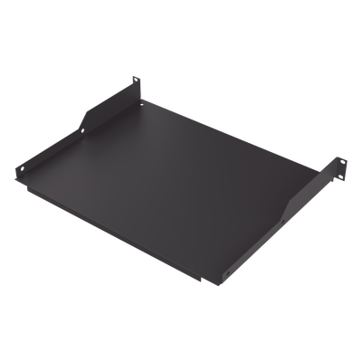 Charola para Soportar Equipos en Rack de 19 in, Profundidad de 34 cm, Color Negro, 1U