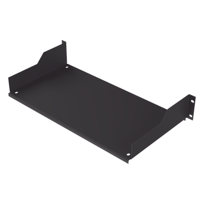 Charola para Rack de 19" de 2 postes, 23.5 cm de Profundidad, 2 Unidades de rack