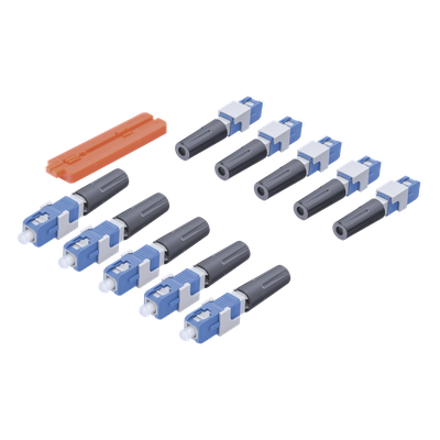 Conector Mecánico Monomodo SC/UPC Pre-Pulido 3 mm (0.12 Pulgadas) (Bolsa con 10 Piezas)