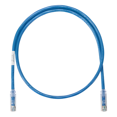 Cable de Parcheo UTP Categoría 6, con Plug Modular en Cada Extremo - 1.5 Metros (4.92 Pies) - Azul