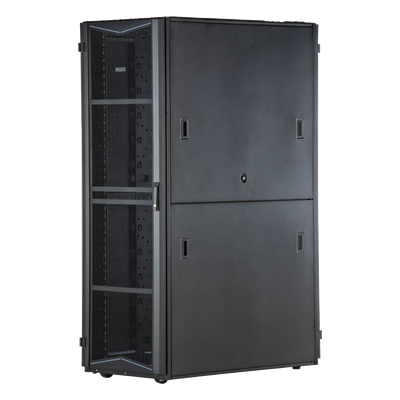 Gabinete FlexFusion para Centros de Datos, 45 UR, 600 mm de Ancho, 1070 mm de Profundidad, Fabricado en Acero, Color Negro