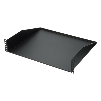Charola para Soportar Equipos en Rack de 19", con Capacidad de Carga de 30Kg, 2UR