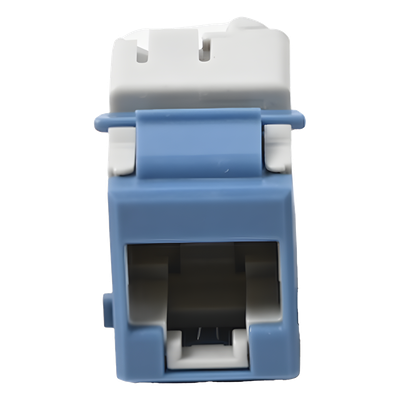 Jack Ultramax Cat6a, Utp, Tipo Keystone, Color Azul, Punch Down