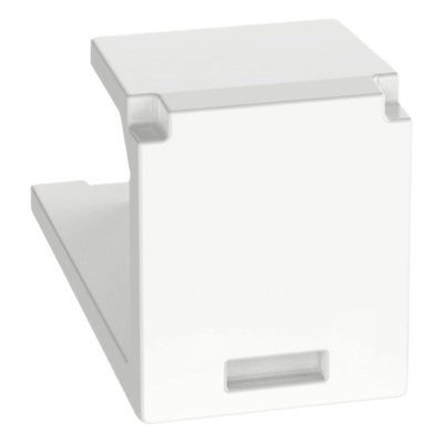 Módulo de Tapa Ciega (Inserto Ciego), Mini-Com, Color Blanco, 1 Pieza