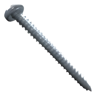 Tornillo para taquete TP2X 10 mm x 1 1/2  (1000pzs) (1392-00210)