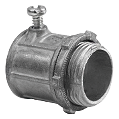 Conector de 1/2" para Tubo Pared Delgada con Tornillos Opresores.