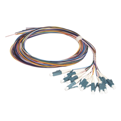 Kit de 12 Pigtails LC/UPC Monomodo 2 Metros (6.56 Pies)