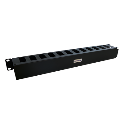 Organizador de cables horizontal de 19", 1UR