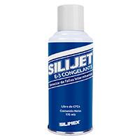 CONGELANTE AEROSOL | SILIMEX | SILI JET E-3 170ML | GAS ULTRA FILTRADO DE ALTA PUREZA | LIBRE DE CFC Y HCFC | ALTA RESISTENCIA DIELÉCTRICA