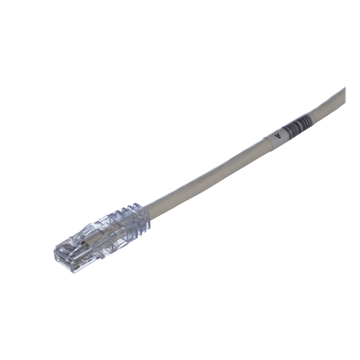 Cable de Parcheo TX6, UTP Cat6, 24 AWG, CM Color Blanco Mate, 0.61 Metros (2 Pies)
