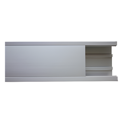 Canaleta de aluminio, 100 x 51 mm, tramo de 3m. (8401-81300)