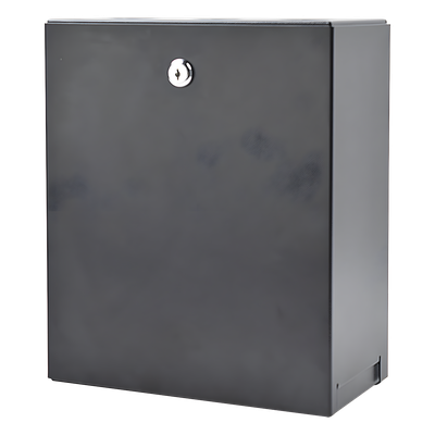Gabinete con Punto de Consolidación de 24 Puertos, Compatible con conectores Keystone, Instalación en Pared o techo falso, Se envía el Gabinete Armado.