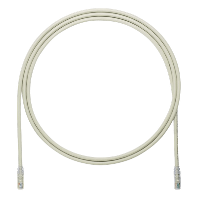 Cable de Parcheo UTP, Cat6A, 24 AWG, CM, Color Gris, 0.91 Metros (3 Pies)