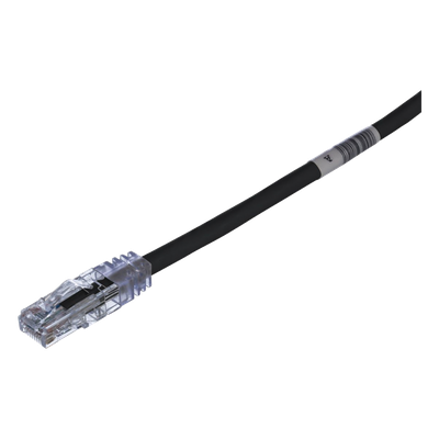 Cable de Parcheo TX6, UTP Cat6, 24 AWG, CM, Color Negro, 10 Metros (32.81 Pies)