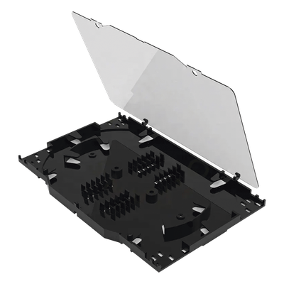 Charola de Empalme para Fibra Óptica, Protección para 24 Empalmes de Fusión o Mecánicos, Compatible con Distribuidor LPODF8024