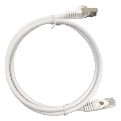 Patch Cord Cat6A 10G Blindado 3.0 Metros (9.84 Pies) Blanco