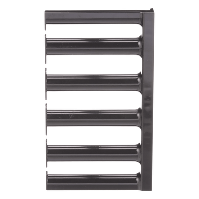 Dedos Administradores con Control de Radio de Curvatura, 5 in de Profundidad, 5 UR, Color Negro 