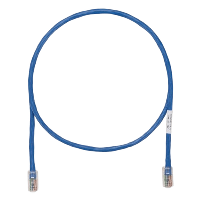 Cable de Parcheo TX5, UTP Cat5e, 24 AWG, CM, Color Azul, 2.13 Metros (7 Pies)