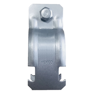 Abrazadera Unicanal para Conduit Cédula 40 de 3/4" (19 mm).