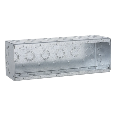 Caja Multigang de 6 Gangs/ Profundidad de 3-1/2 Pulgadas (8.89 cm)/ 34 Entradas de 1/2 - 3/4 Pulgadas (1.27 - 1.91 cm)