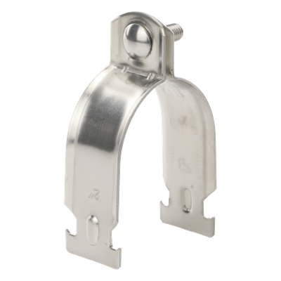 Abrazadera de Acero Inoxidable  de 2 " Para Unicanal Tipo Strut