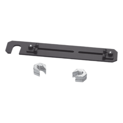 Soporte de Montaje a Techo, para Canaletas FiberRunner 4X4 o 6x4, Uso con Varilla Roscada de 16mm, Color Negro