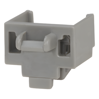 Kit de 10 Dispositivos para Bloquear Puertos Jack RJ45, Color Gris, Incluye Llave de Extracción
