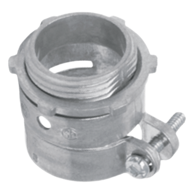 Conector recto para tubo flexible de 1" (25 mm).