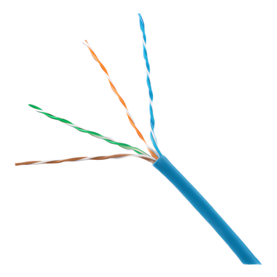 Bobina de Cable UTP 305 Metros (1000 Pies) de Cobre, TX6000? PanNet, Azul, Categoría 6 (24 AWG), CMP (Plenum), de 4 Pares