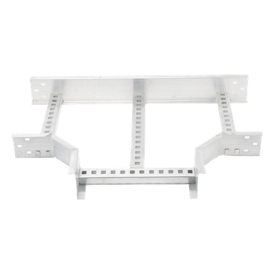 Derivación "T" Horizontal de Aluminio Perfil Z / Peralte 3 1/4" / Ancho 12"/ Radio 8" / Incluye Tornillería (CHTHEZ314R8X12AK)