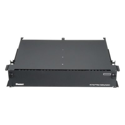 Panel de Distribución de Fibra Óptica, Acepta 12 Cassettes HD Flex y 144 Fibras por UR, Hasta 2 UR
