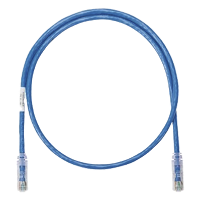 Cable de Parcheo UTP Categoría 6, con Plug Modular en Cada Extremo - 10.67 Metros (35 Pies) - Azul