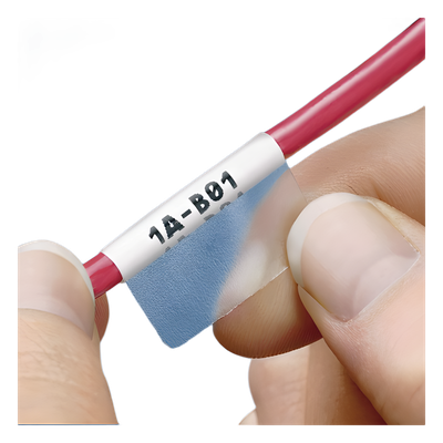 Hojas con 1000 Etiquetas Auto-Laminadas para Impresora Láser/Inyección de Tinta, para Cables de 6.1 a 12.2 mm de Diámetro (8 - 4 AWG)