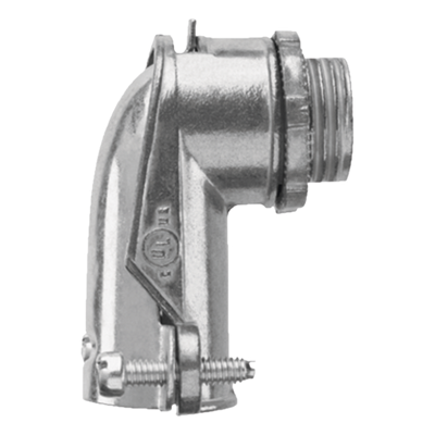 Conector curvo para tubo flexible   3/8" (9.5 mm)