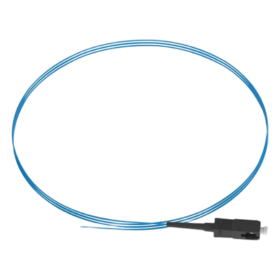 Pigtail de Fibra Óptica SC Simplex, Multimodo OM3 50/125, 900um, Color Aqua, 3 Metros (9.84 Pies)