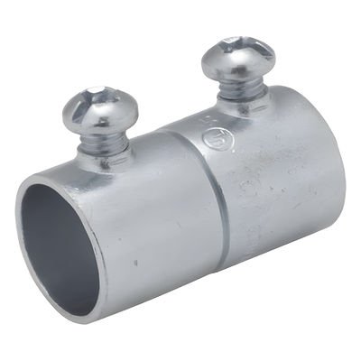 Cople de 1 1/4" (32 mm) para Pared Delgada con Tornillo.