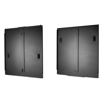 Panel Lateral Para Uso Con Gabinete FlexFusion™ de 42RU x 1070 mm D. Incluye Panel Lateral Superior e Inferior, Color Negro