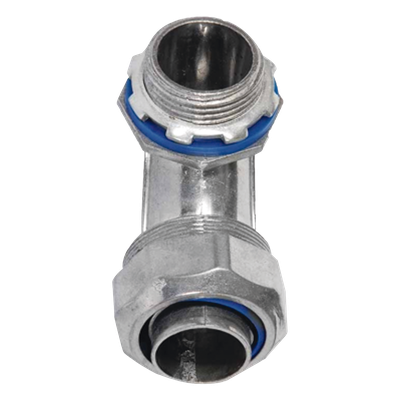Conector Curvo para tubo tipo Liquidtight de 1 1/4" (32 mm). Compatible con ANC-COT114.